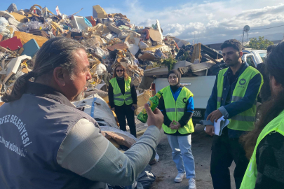 Yarımca Sahili'nden bir günde 120 kilogram atık toplandı