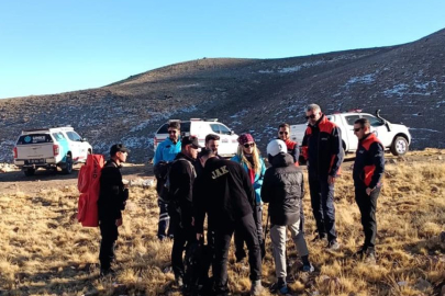 Erciyes Dağı'nda mahsur kalan dağcı kurtarıldı