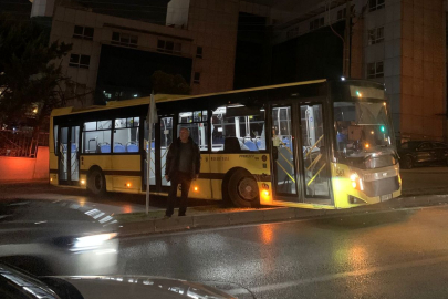 Bursa'da facia teğet geçti! Yolcular büyük panik yaşadı