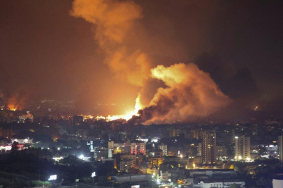 İsrail, Beyrut'un güneyine 3 hava saldırısı düzenledi