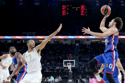 Anadolu Efes, THY Avrupa Ligi'nde yarın Real Madrid'e konuk olacak