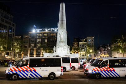 Amsterdam'da 281 Filistin destekçisi gözaltına alındı