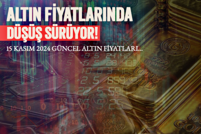 Altın fiyatlarında düşüş sürüyor!