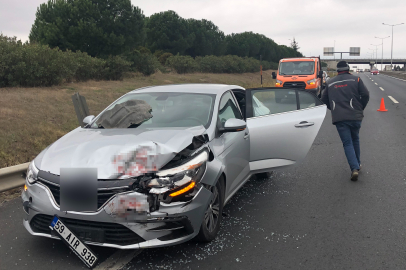 Çorlu'da trafik kazası: 2 yaralı