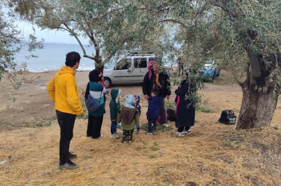 Çanakkale'de 16 kaçak göçmen yakalandı