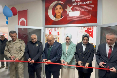 Ağrı'da Şehit Polis Şeyda Yılmaz Kütüphanesi açılışı gerçekleştirildi