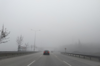 Bursa’da yoğun sis etkili oldu