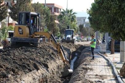 Kınık ve Ova’da 40 yıllık içme suyu hattı yenileniyor