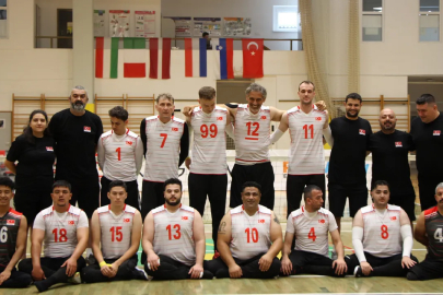 Oturarak Voleybol Erkek Milli Takımı, Avrupa Şampiyonası hazırlıklarını sürdürüyor