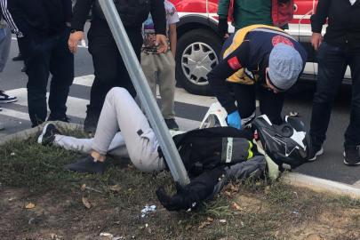 Tekirdağ'da motosiklet kazası: 1 ölü 2 yaralı