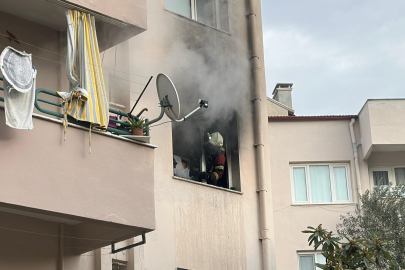 Elektrikli battaniye evi yaktı!