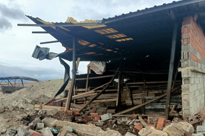 Besihanede yangın çıktı: 17 hayvan telef oldu, tonlarca yem yandı