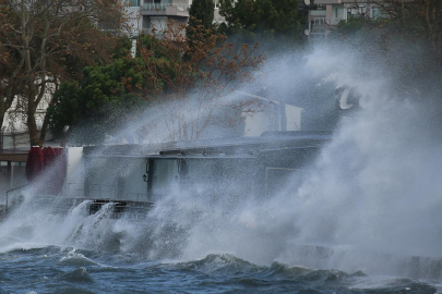 Marmara ve Ege denizleri için fırtına uyarısı