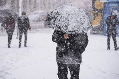 Meteoroloji'den 7 il için soğuk hava ve kar uyarısı