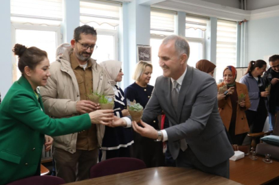 Başkan Taban'dan öğrencilere; “şehri birlikte yönetelim”