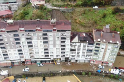 Rize’de heyelana maruz kalan 6 apartman için karar verildi