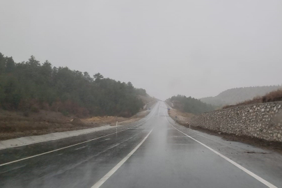 Domaniç-Tavşanlı Karayolu'nun 6,2 kilometrelik kısmı trafiğe açıldı