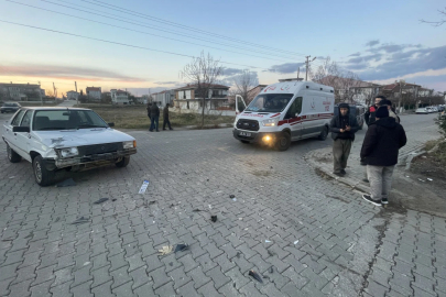 Edirne'de kaza: Yaralanan kız arkadaşına müdahale edilirken polise sarılıp ağladı