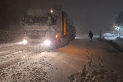 Tunceli’de yoğun kar yağışı