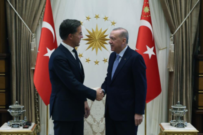 Cumhurbaşkanı Erdoğan, NATO Genel Sekreteri Rutte’yi ağırladı