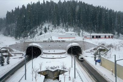 Ilgaz Dağı'nda yoğun kar etkili oluyor