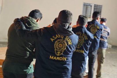 Mardin'de firari 12 şüpheli tutuklandı