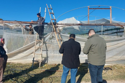 Adana'da fırtına sonrası hasar tespit çalışmaları yapılmaya başlandı