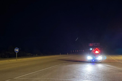 Antalya-Konya kara yolu tipi nedeniyle tır ve kamyon geçişine kapatıldı