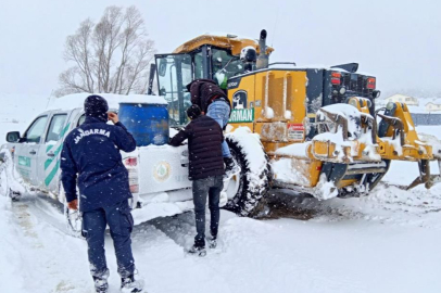 Bolu'da kar nedeniyle yaylada mahsur kalan 7 kişi kurtarıldı