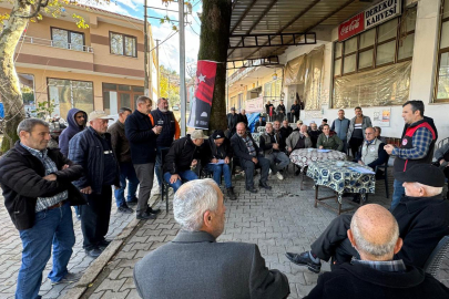 Bursa'da kapı kapı dolaşıp tarımsal planlamayı anlatıyorlar