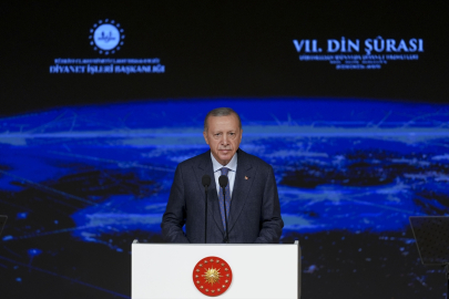 Cumhurbaşkanı Erdoğan 7. Din Şurası'nda konuştu