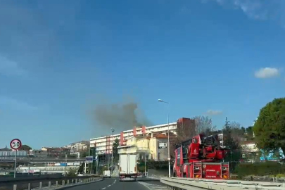 İstanbul Eğitim ve Araştırma Hastanesi'nde yangın!