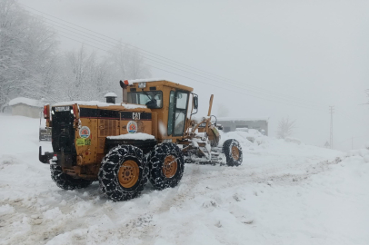 Samsun'da kar kalınlığı 1 metreye yaklaştı