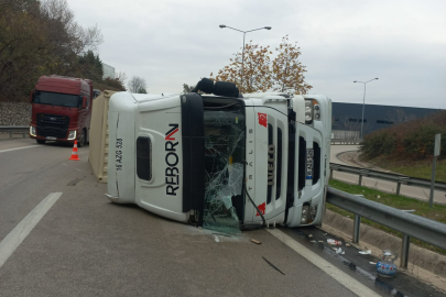 Bursa’da yağmurda korkunç kaza 