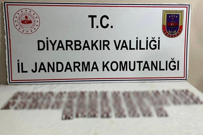 Diyarbakır’da üstünde 584 adet uyuşturucu hapla yakalanan zanlı tutuklandı