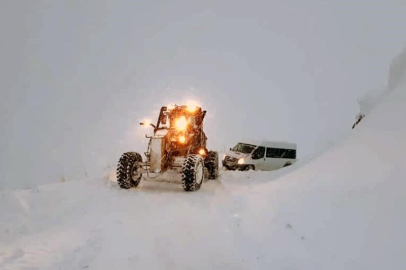 Erzincan’da kar nedeniyle 200 köy ulaşıma kapandı