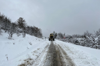 Karabük'te kapanan tüm köy yolları ulaşıma açıldı