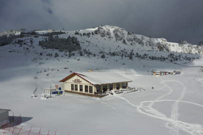 Keltepe Kayak Merkezi açılış için hazırlanıyor