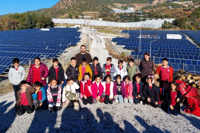 Çevre dostu öğrencilerden GES gezisi