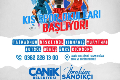 Samsun Canik'te ücretsiz spor eğitimi başladı