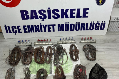 Kocaeli'de inşaat malzemesi çalan hırsız tutuklandı