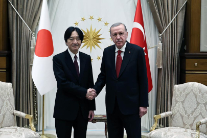 Cumhurbaşkanı Erdoğan, Japonya Veliaht Prensi Fumihito ile görüştü