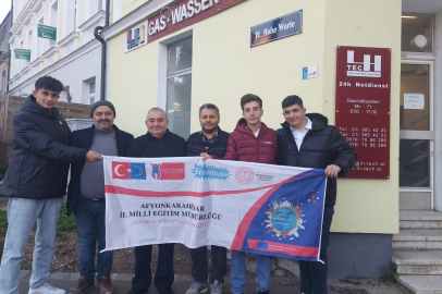 Gazi MTAL öğrencileri staj için Viyana’ya gitti