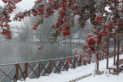 Gökpınar gölü, Sivas’ta donmayan tek gölü olma özelliği taşıyor