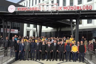 Kırklareli'nde 'Fermuar Sistemi ile Yaşama Yol Ver' lansmanı yapıldı