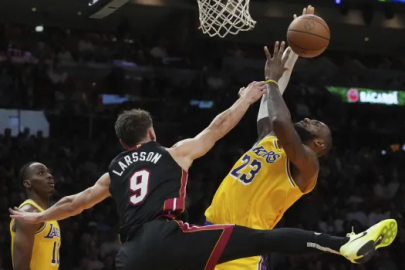 Miami Heat'ten Lakers'a 41 sayı fark!