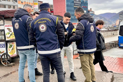 Zonguldak'ta polis denetiminde  7 göçmen yakalandı