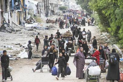 İsrail, Gazze Şeridi'nin kuzeyindeki Beyt Lahiya halkını göçe zorluyor