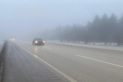 Kastamonu'da sis etkili oluyor