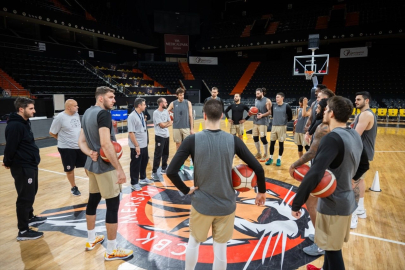 Mersin Spor, Onvo Büyükçekmece Basketbol maçının hazırlıklarına devam etti